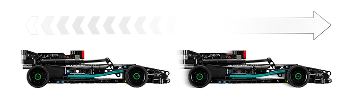 Zestaw klocków LEGO Technic Mercedes-AMG F1 W14 E Performance Pull-Back 240 elementów (42165) - obraz 5