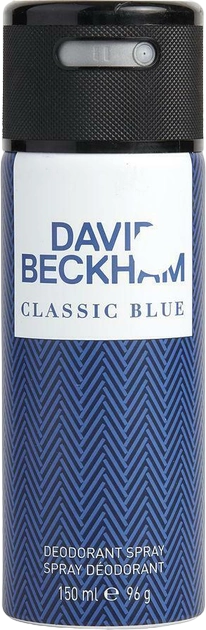 Дезодорант David Beckham Classic Blue 150 мл (3607349937942) - зображення 1