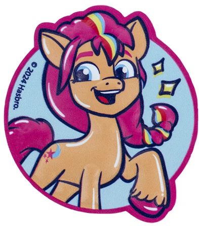 Бейдж на липучці Kite My Little Pony Рожево-блакитний (LP24-3011-2) - Фото 2 Бейдж на липучці Kite My Little Pony Рожево-блакитний (LP24-3011-2) - зображення 2
