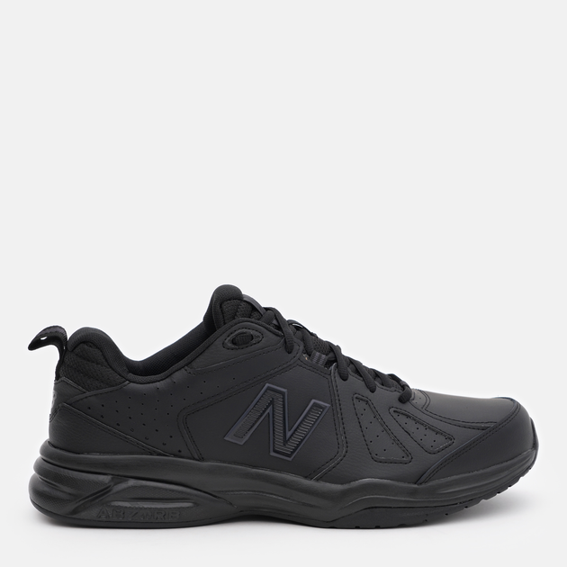 Акція на Чоловічі кросівки для залу New Balance 624v5 MX624AB5 42 (9.5) 27.5 см Чорні від Rozetka