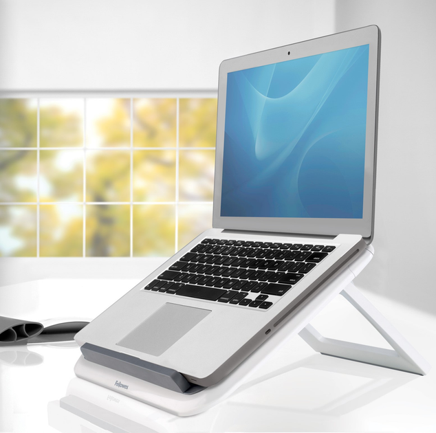 Podstawka pod laptopa Fellowes Quick Lift I-Spire 17" White (43859706402) - obraz 5
