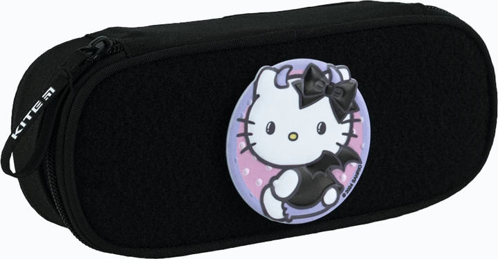 Бейдж на липучці Kite Hello Kitty Рожево-чорний (HK24-3011-4) - зображення 5