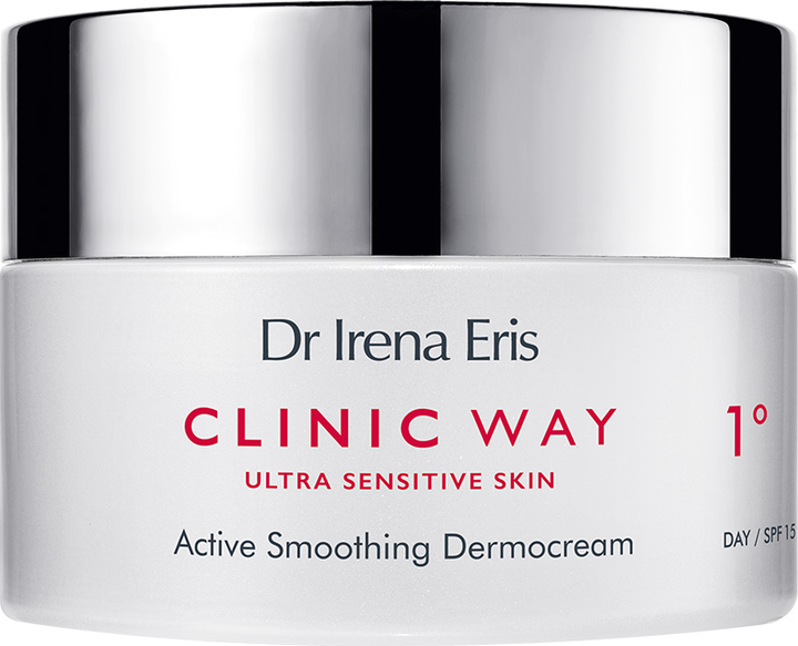 Денний крем для обличчя Dr. Irena Eris Clinic Way Active Smoothing Dermo1° 30+ 50 мл (5900717574311) - зображення 1