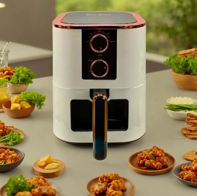 Аэрофритюрница Air Fryer Su Tai ST-607 на 6.5л, 1000 Вт - изображение 12