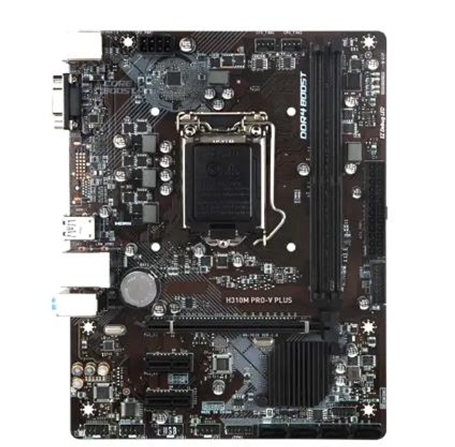 Материнская плата MSI H310M PRO-V PLUS LGA1151 v2 (H310M PRO-V PLUS) Б ...