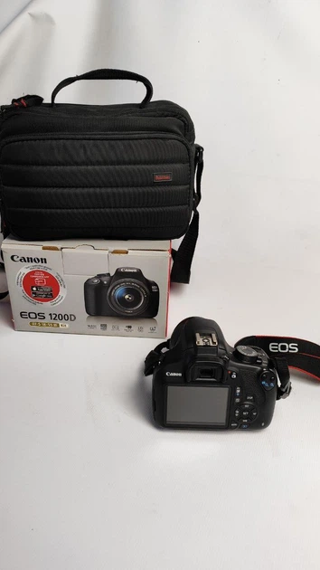 Зеркальный фотоаппарат Canon EOS 1200D + kit (18-55mm) - сумка и коробка - б/у - изображение 7