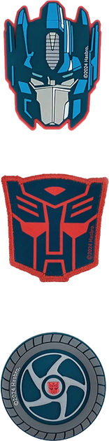 Набір бейджів на липучці Kite Transformers Блакитно-синій х 3 шт (TF24-3012) - Фото 2 Набір бейджів на липучці Kite Transformers Блакитно-синій х 3 шт (TF24-3012) - зображення 2