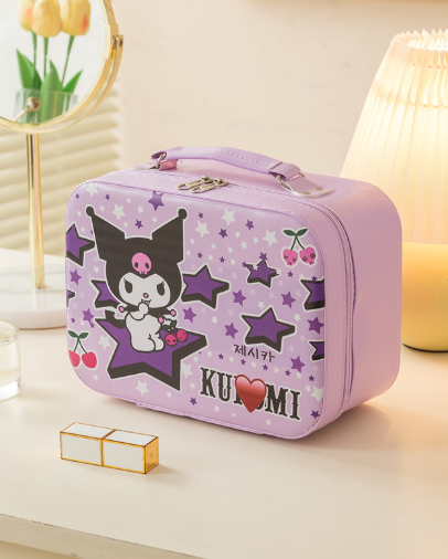 Косметичка органайзер для косметики (Kuromi ) геншен, манги, hello