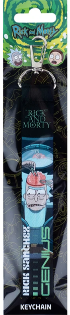 Брелок-підвіска Kite Rick & Morty Чорний (RM24-3000-2) - зображення 7