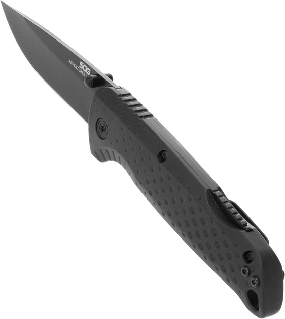 Ніж складаний кишеньковий SOG Adventurer LB Blackout (SOG-13-11-01-43) - зображення 1