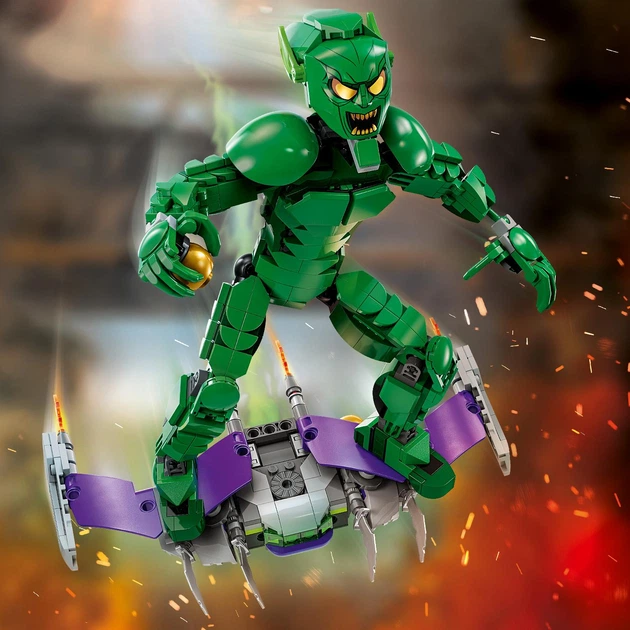 Конструктор LEGO Marvel Фигурка Зеленого гоблина для сборки 471