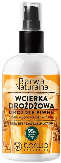 Wcierka Barwa Cosmetics Barwa Naturalna stymulująca wzrost włosów drożdżowa 100 ml (5902305008369) - obraz 1