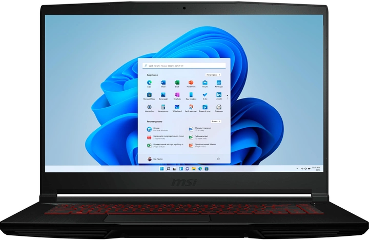 Ноутбук MSI Thin GF63 12VF-848US (THINGF6312848) - Фото 1 Ноутбук MSI Thin GF63 12VF-848US (THINGF6312848) - зображення 1