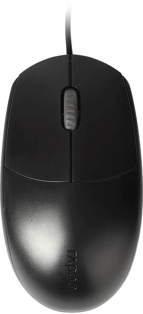 Mysz Rapoo N100 USB Black (1868530000) - obraz 1
