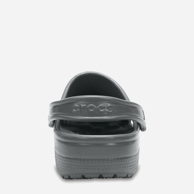Chodaki męskie Crocs Classic 10001-0DA 43-44 (M10/W12) 28 cm Ciemnoszare (191448101661) - obraz 6