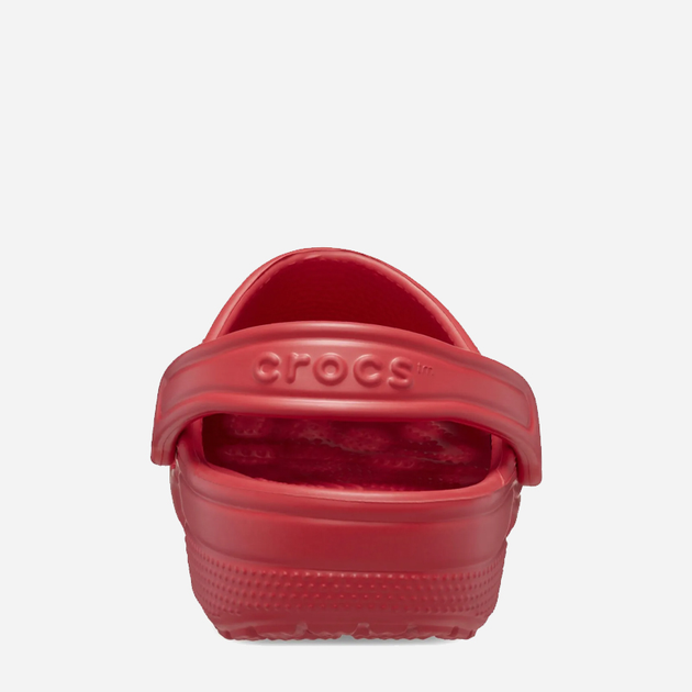 Chodaki męskie Crocs Classic 10001-6WC 39-40 (M7/W9) 25 cm Czerwone (196265389711) - obraz 6