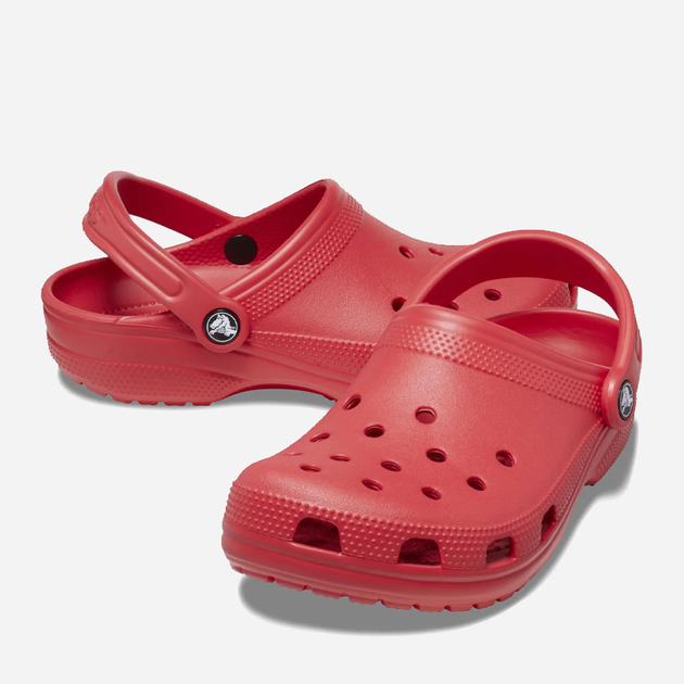 Чоловічі крокси Crocs Classic 10001-6WC 45-46 (M11) 29 см Червоні (196265389599) - зображення 2