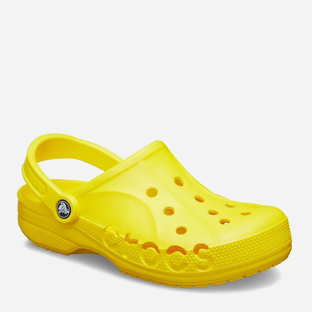 Chodaki męskie Crocs Baya 10126-7C1 42-43 (M9/W11) 27 cm Żółte (191448441873) - obraz 3