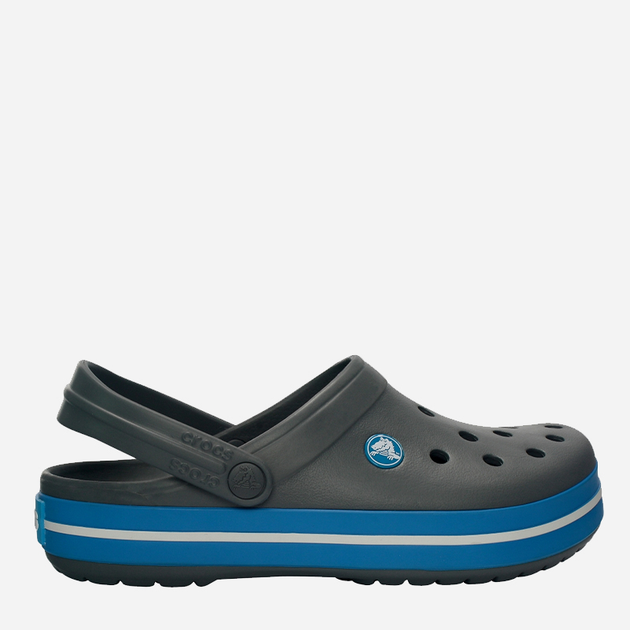 Чоловічі крокси Crocs Crocband 11016-07W 43-44 (M10/W12) 28 см Сірі (883503836877) - зображення 1