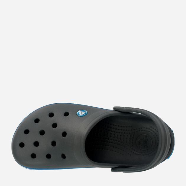 Chodaki męskie Crocs Crocband 11016-07W 43-44 (M10/W12) 28 cm Szare (883503836877) - obraz 3