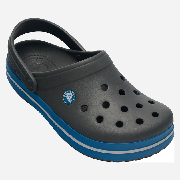 Chodaki męskie Crocs Crocband 11016-07W 43-44 (M10/W12) 28 cm Szare (883503836877) - obraz 4