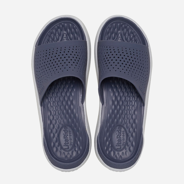 Klapki damskie Crocs LiteRide 205183-4EA 36-37 (M4/W6) 22 cm Szaze (196265589654) - obraz 4