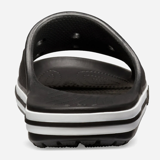 Чоловічі шльопанці для пляжу Crocs Bayaband 205392-066 46-47 (M12) 30 см Чорний/Білий (191448189034) - зображення 4