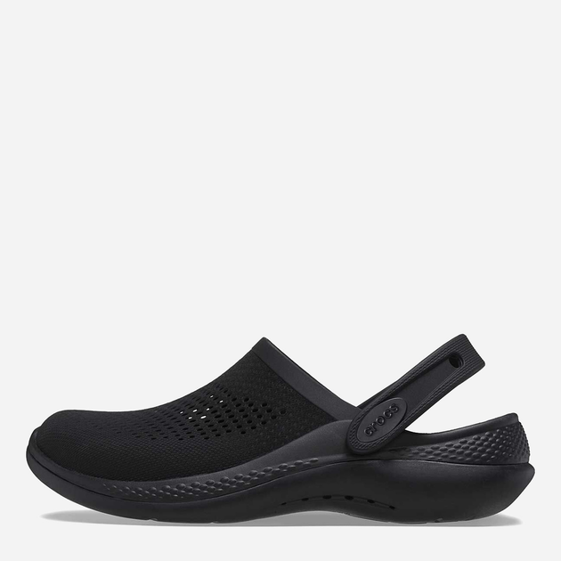 Chodaki męskie Crocs LiteRide 360 206708-060 42-43 (M9/W11) 27 cm Czarne (191448673465) - obraz 4