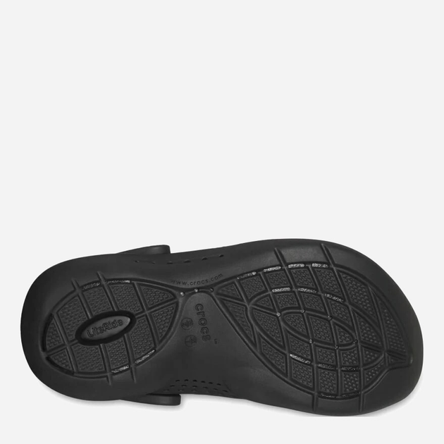 Chodaki męskie Crocs LiteRide 360 206708-060 46-47 (M12) 30 cm Czarne (191448673397) - obraz 5