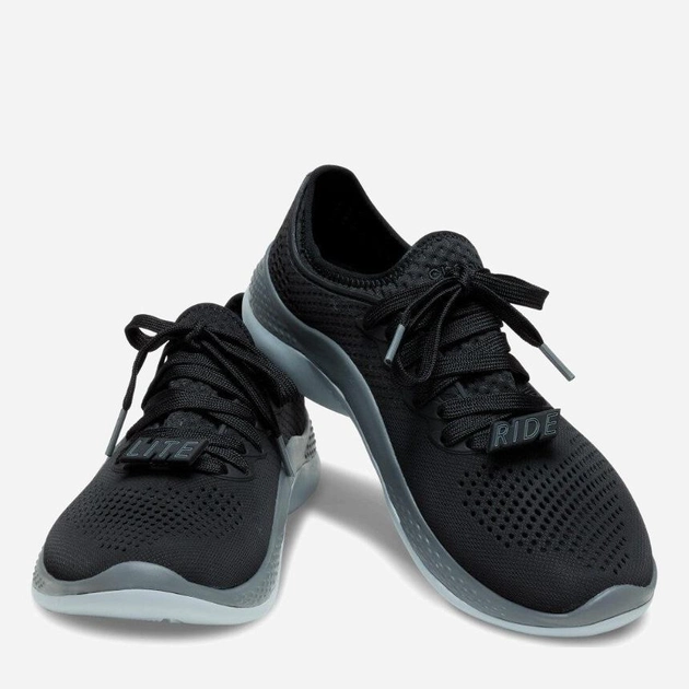 Чоловічі кросівки Crocs LiteRide 360 Pacer 206715-0DD 43-44 (M10) 28 см Чорний/Сірий (191448912175) - зображення 2