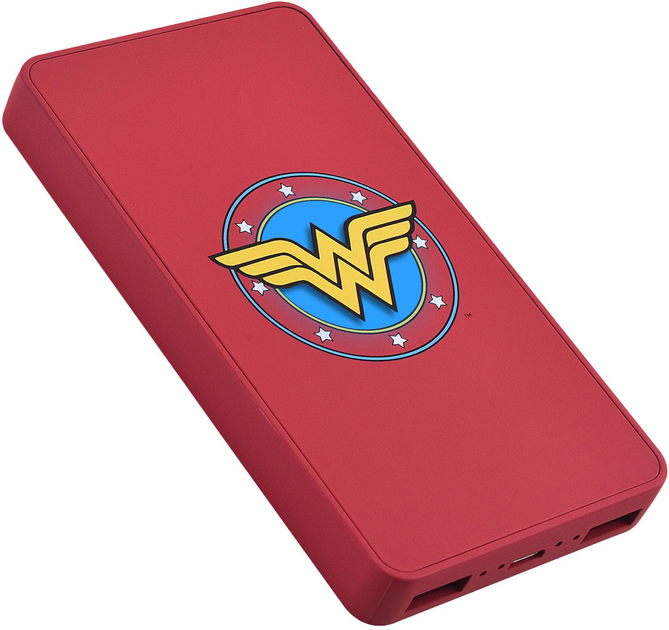 Powerbank Emtec Wonderwoman 5000 mAh Red (ECCHA5U900DC03) - obraz 1