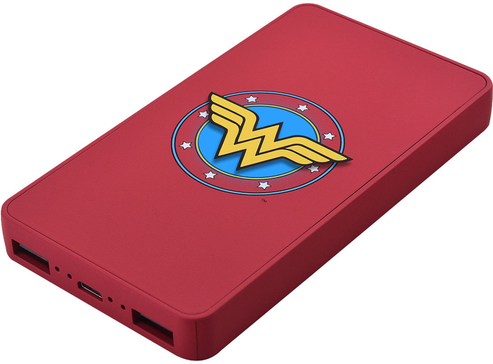 Powerbank Emtec Wonderwoman 5000 mAh Red (ECCHA5U900DC03) - obraz 2