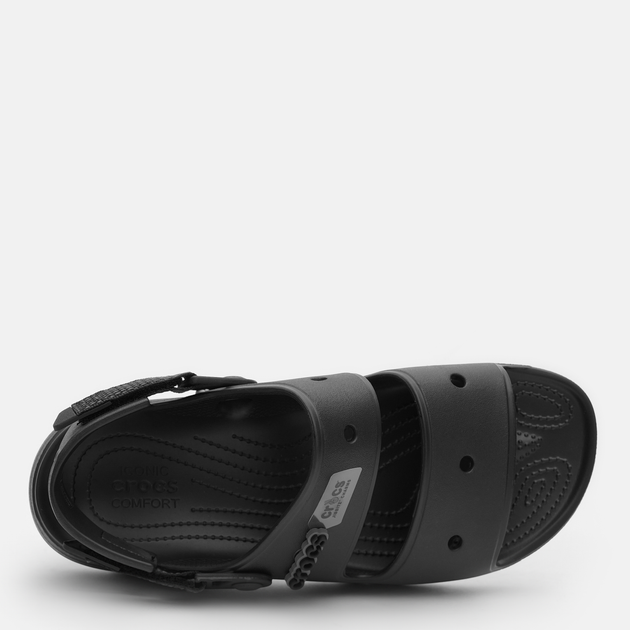 Sandały męskie Crocs Classic All Terrain 207711-001 45-46 (M11) 29 cm Czarne (196265114030) - obraz 5