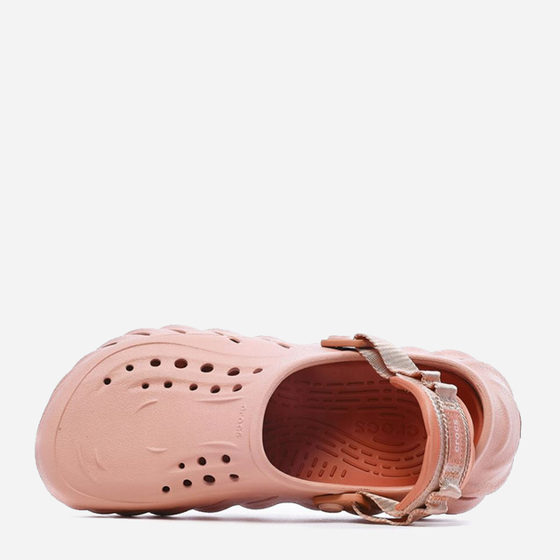 Жіночі крокси Crocs Echo 207937-6TY 38-39 (M6/W8) 24 см Рожеві (196265206933) - зображення 3