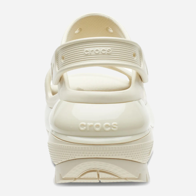 Sandały damskie na grubej podeszwie Crocs Mega Crush 207989-2Y2 37-38 (M5/W7) 23 cm Beżowe (196265105113) - obraz 3