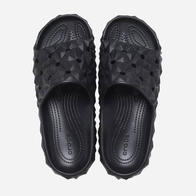 Klapki męskie Crocs ‎Classic Geometric V2 209608-001 48-49 (M13) 31 cm Czarne (196265553853) - obraz 3