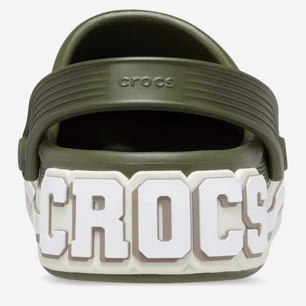 Chodaki męskie Crocs Off Court Logo 209651-309 43-44 (M10/W12) 28 cm Zielone (196265582150) - obraz 4