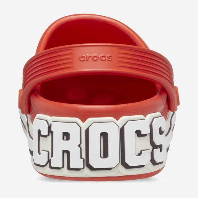 Чоловічі крокси Crocs Off Court Logo 209651-625 43-44 (M10/W12) 28 см Червоні (196265582396) - зображення 5