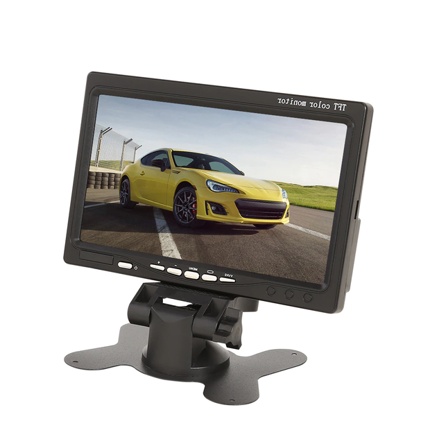 Автомобильный монитор для камеры заднего вида Car DVR 7" дюймов 800Х480 с пультом и рамкой подголовника - Фото 2 Автомобильный монитор для камеры заднего вида Car DVR 7" дюймов 800Х480 с пультом и рамкой подголовника - изображение 2