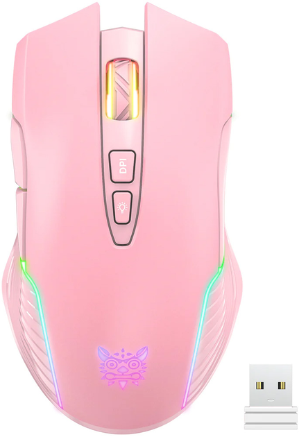 Миша Onikuma CW905 Pink - зображення 1