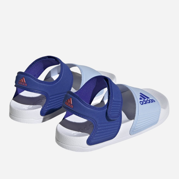 Підліткові сандалії для хлопчика adidas Adilette Sandal K H06444 38 Блакитні (4066746013496) - зображення 5