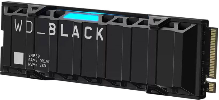 SSD диск Western Digital Black SN850 2TB Heatsink Sony PS5 M.2 PCIe Gen4 x4 (619659196721) - зображення 2