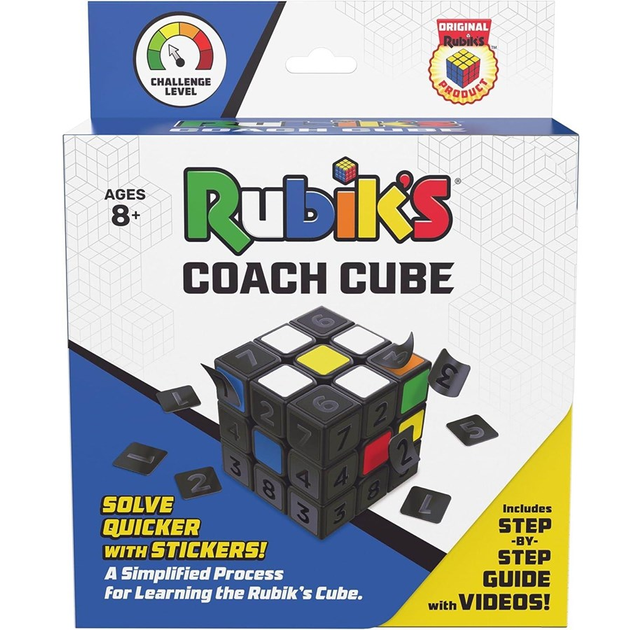 Кубик Рубіка Spin Master Rubik's Tutor Cube 3 x 3 (0778988462492) - зображення 2