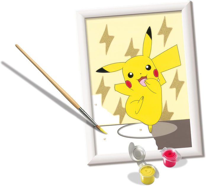 Malowanie numerami Ravensburger CreArt Pokemon 13 x 18 cm (4005556202430) - obraz 3