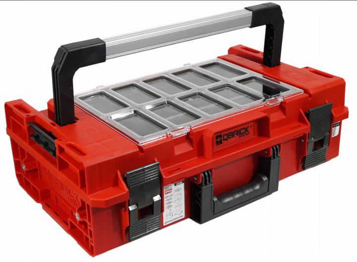 Ящик для инструментов Qbrick System ONE Ultra HD RED 200 2.0 EXPERT (SKRQ200E2CCZEPG011) - Фото 4 Ящик для инструментов Qbrick System ONE Ultra HD RED 200 2.0 EXPERT (SKRQ200E2CCZEPG011) - изображение 4