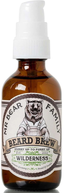 Olejek do brody Mr Bear Family Beard Brew Wilderness 60 ml (7350086410570) - obraz 1