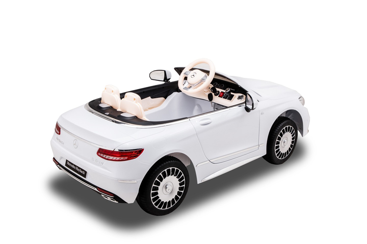 Електромобіль для дітей Race N Ride Mercedes Maybach S650 Cabriolet Білий (5711336036766) - зображення 3