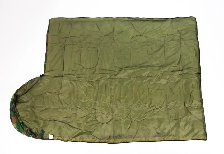 Спальный мешок туристический, армейский sleeping bag спальный мешок (спальник) военный камуфляж KGF-7598 - изображение 3
