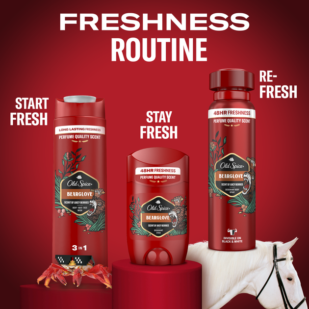 Дезодорант-стік для чоловіків Old Spice Bearglove 50 г (4015600862640) - зображення 13