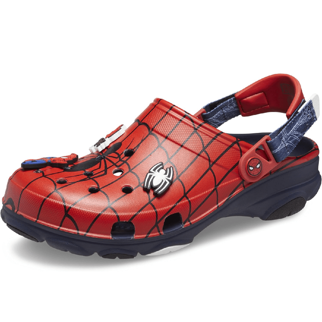 Сабо CROCS TEAM SPIDERMAN ALL TERAIN KIDS CLOG 35 Синий 208786 - изображение 3